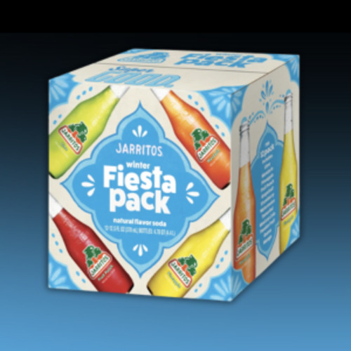 Bottle Drinks: Jarritos Glass Bottle Fiesta Pack 12.5oz 12pk