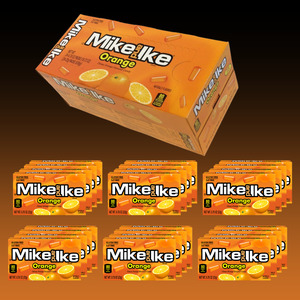 Theatre Box: Mike & Ike ORANGE small Theater Box (22g) 24ct