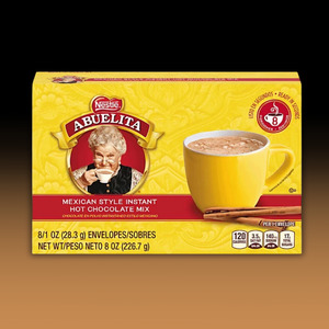 Sachet Drinks: Nestle Abuelita (Mexican Style) Instant Hot Chocolate 8x1oz pk