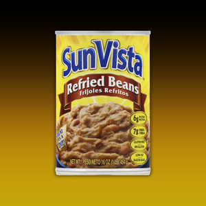 Mexican: Sun Vista Refried Beans 454g