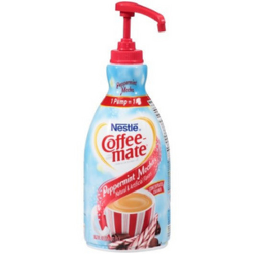 Nestle Coffee Mate Peppermint Mocha Liquid Creamer Concentrate Pump 1.5lt