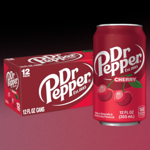Drinks: DATED - Dec 2025 - Dr. Pepper Cherry 12pk