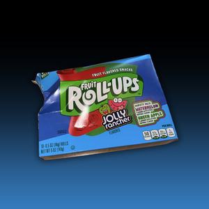 DAMAGED - General Mills Betty Crocker Fruit Roll-Ups - Jolly Rancher Flavoured 10ct