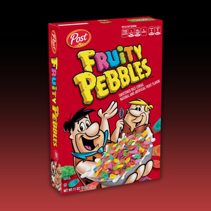 Cereal: American Post Fruity Pebbles Cereal 11oz