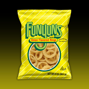 Chips: Funyuns Onion Flavoured Rings 2oz