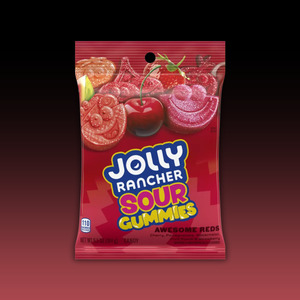 Jolly Rancher Gummies - Sour Awesome REDS Peg Bag 6.5oz (184g)