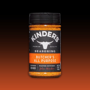 Barbecue: Kinder's Butcher's ALL PURPOSE Meat & Veggie Rub 9.4oz (266g)
