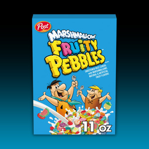 Cereal: American Post MARSHMALLOW Fruity Pebbles Cereal 11oz
