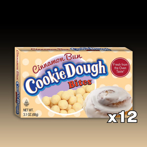 Cinnamon Bun Cookie Dough Bites Theater Box 12ct - BBD May 2026