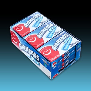 DATED - April 2026 AirHeads Gum Blue Raspberry 12ct