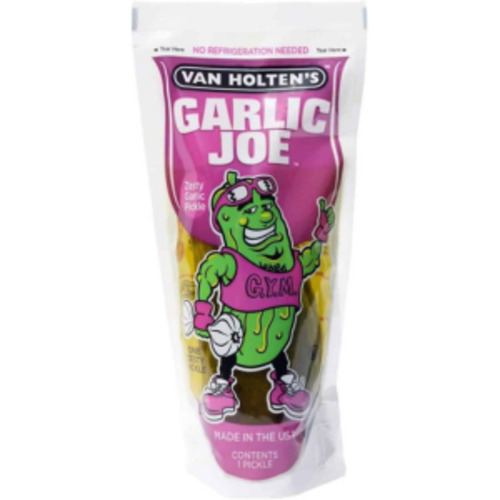 Snacks Crackers: Van Holten's Garlic Joe Pickle 12ct