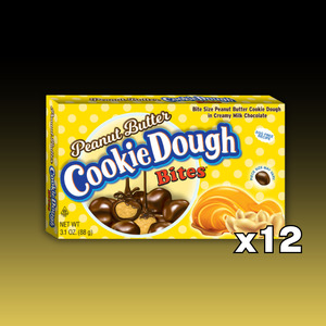 DATED - May 2026 Peanut butter Cookie Dough Bites Theatre Box 12ct