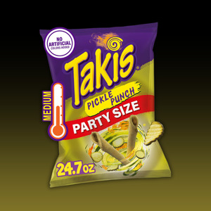Takis Spicy Pickle Punch Party Sized Bag 24.7oz (700g)