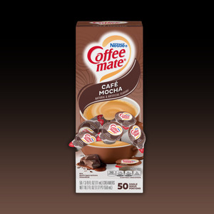 Grocery: Coffee Mate CAFE MOCHA Single Serve Liquid Creamers 50ct