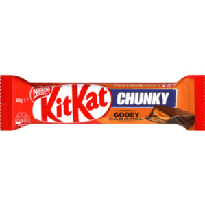 Chocolate: Nestle Kit Kat Chunky Gooey Caramel Chocolate Bar 48g