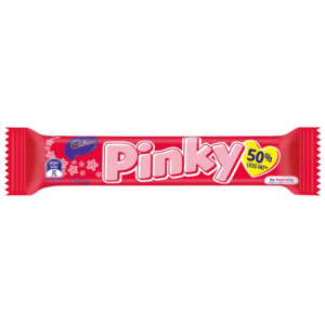 Chocolate: Cadbury Pinky Chocolate Bar 40g