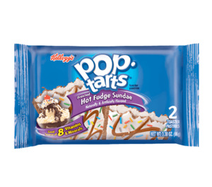 Snacks: Pop-Tarts Hot Fudge Sundae 3.38oz / 96g