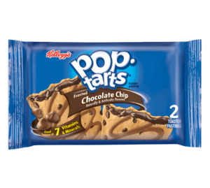 Snacks: Pop-Tarts Frosted Chocolate Chip 3.67oz / 104g
