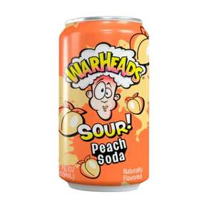 Drinks: Warheads Peach Sour Soda 355ml