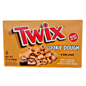 American Chocolate: Twix Cookie Dough Theatre Box 3.1 oz / 88g