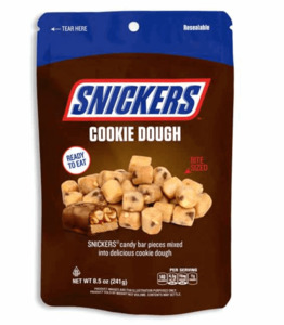 American Chocolate: Snickers Cookie Dough 8.5 oz / 241g