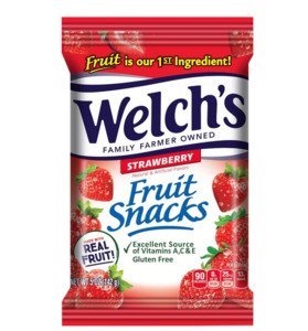 American Candy: Welch's Fruit Snacks Strawberry 5oz / 142g
