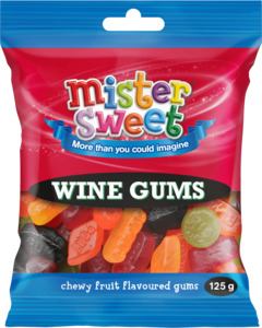 Mister Sweet Wine Gums 125g