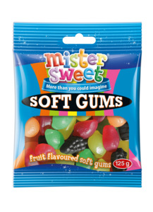 Mister Sweet Soft Gums 125g