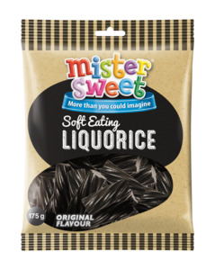 Mister Sweet Soft Eating Liquorice Original 175g