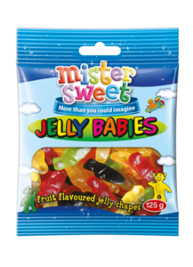 South Africa: Mister Sweet Jelly Babies 125g