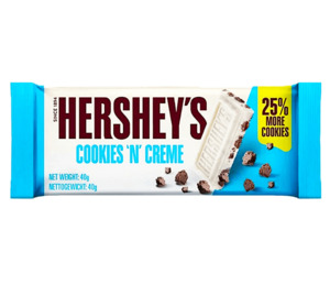 Hershey: Hershey's Cookies 'n' Creme Bar 40g