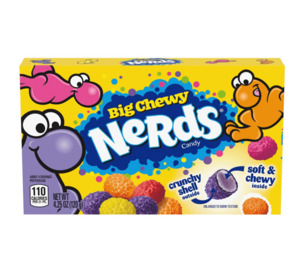 Wonka Nerds Big Chewy Theatre Box 4.25oz / 120g