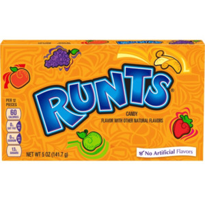 Wonka Runts Hard Candy Theatre Box 5 oz / 141g