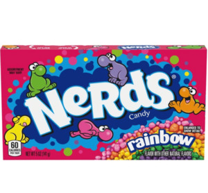 Wonka: Wonka Nerds Rainbow Theatre Box 5oz / 141g