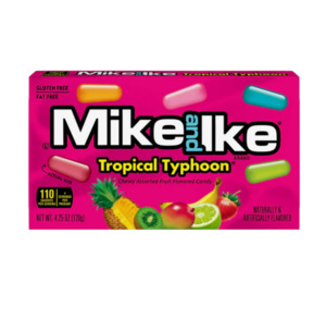 Mike And Ike: Mike & Ike Tropical Typhoon Theatre Box 4.25 oz / 120g
