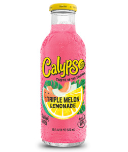 Calypso: Calypso Triple Melon Lemonade 473ml, Dated