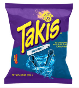 Takis: Barcel Takis Blue Heat 3.25oz / 92.3g