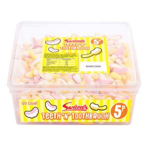 Swizzels: Swizzels Teeth & Toothbrush 120ct