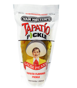 Products: Van Holten's Tapatio Salsa Picante Pickle In a Pouch - Dated