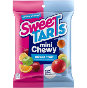 Sweetarts: SweeTarts Mini Chewy Candy Bag 6 Oz / 170g, Dated