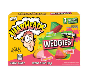 Warheads: WarHeads Wedgies Theatre Box 3.5oz / 99g