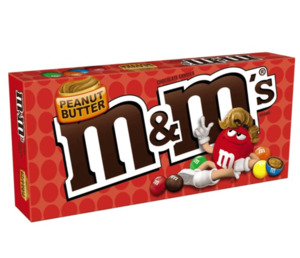 M Ms: M&M'S Peanut Butter Theater Box 3 oz / 85g