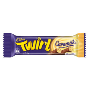 Cadbury Caramilk Twirl Chocolate Bar 39g
