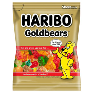 Haribo Gold Bears Gummy Candy 5oz / 142g