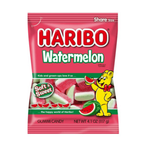 Haribo Watermelon Gummy Candy 4.1oz / 117g