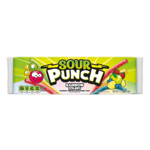 Sour Punch Rainbow Straws Tray 4.5oz / 128g