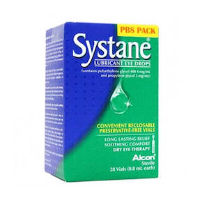 Systane Lubricant Eye Drops 24 Vials x 0.4ml