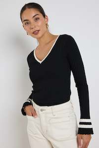 Knits: Stories Be Told Nico Rib Knit Top