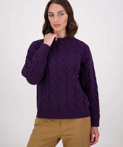 Swanndri Kinsley Cable Knit