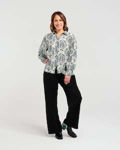 Blouses: Zafina Topaz Top